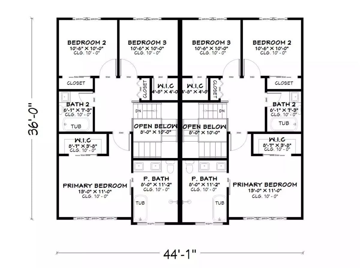 Floor Plan - Second Floor