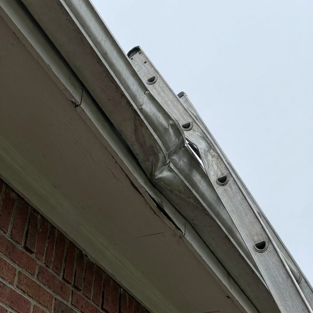 Leaning a Ladder Against Gutters That Weren't Designed to Hold Your Weight