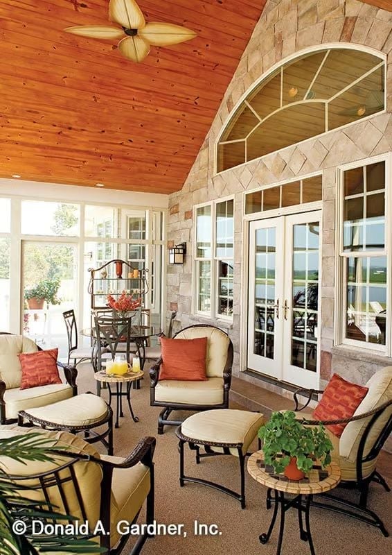 Covered Porch Seating That Makes People Forget to Go Home