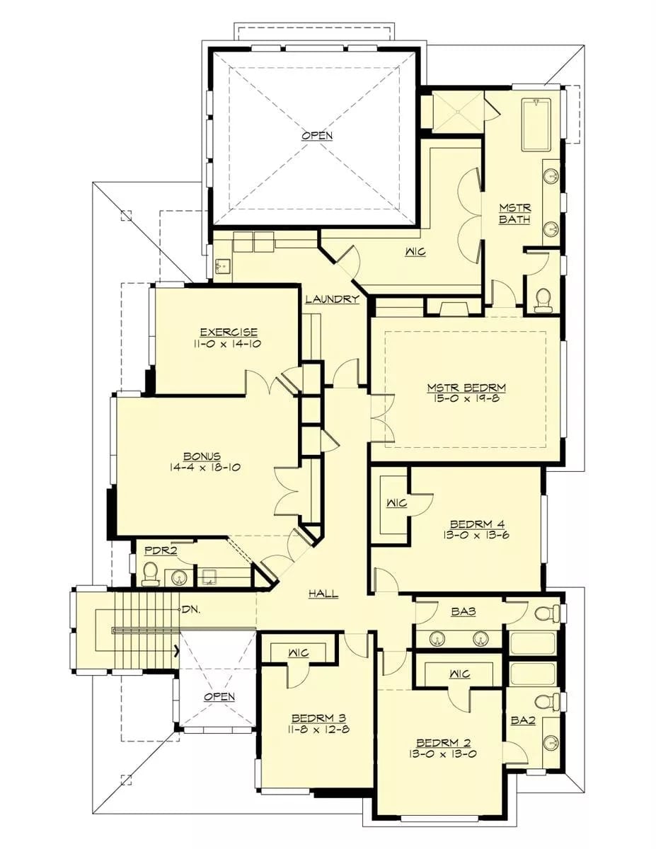 Floor Plan - Second Floor