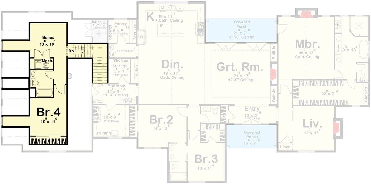 Floor Plan - Second Floor