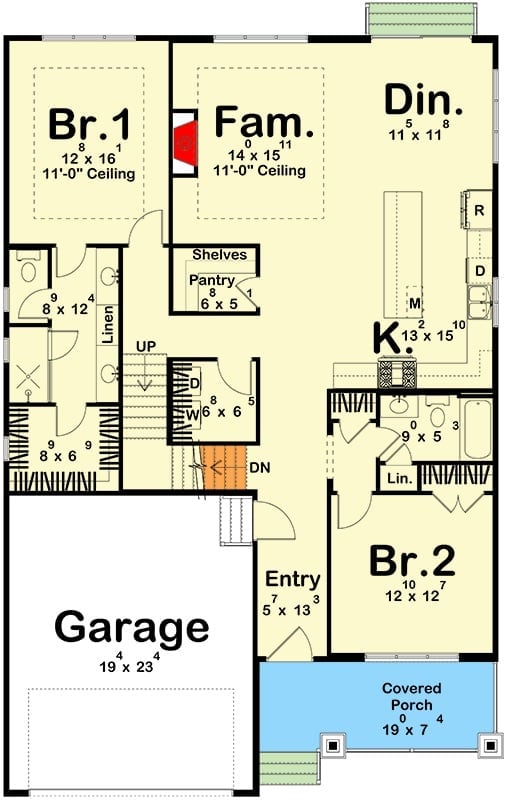 Floor Plan - Main Floor
