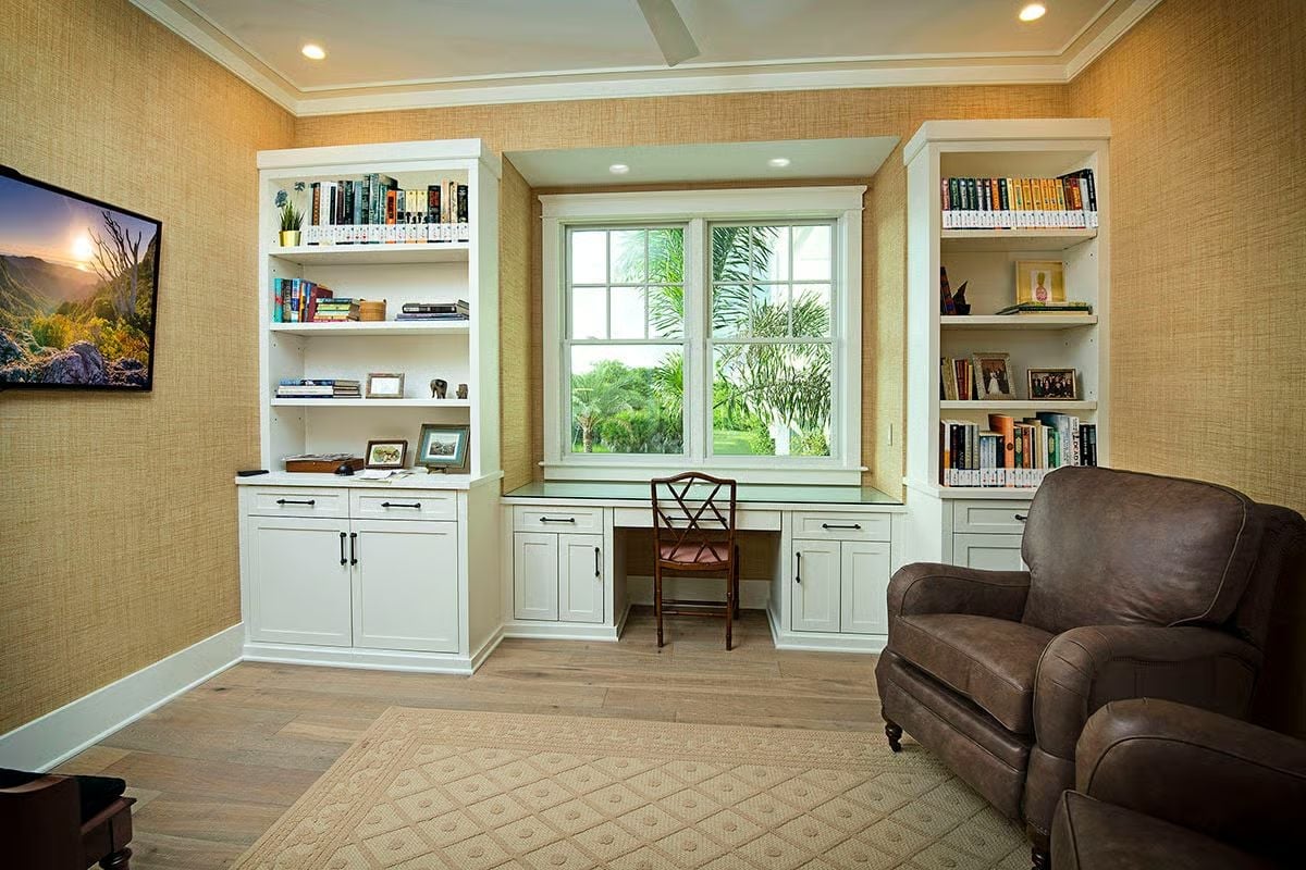 Built-Ins Flanking a Window Seat Are Hard to Argue With