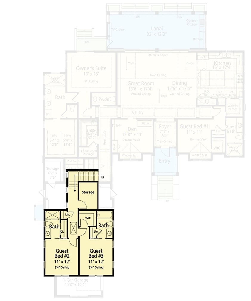 Floor Plan - Second Floor