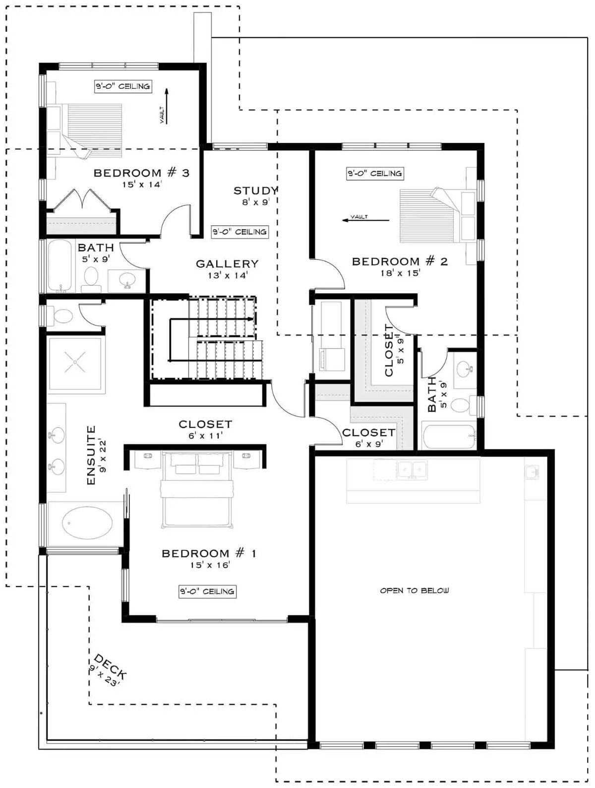 Floor Plan - Second Floor