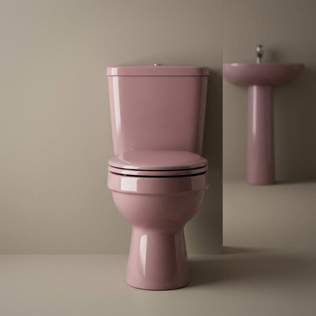 The Matching Colored Toilet Nobody Blinked At