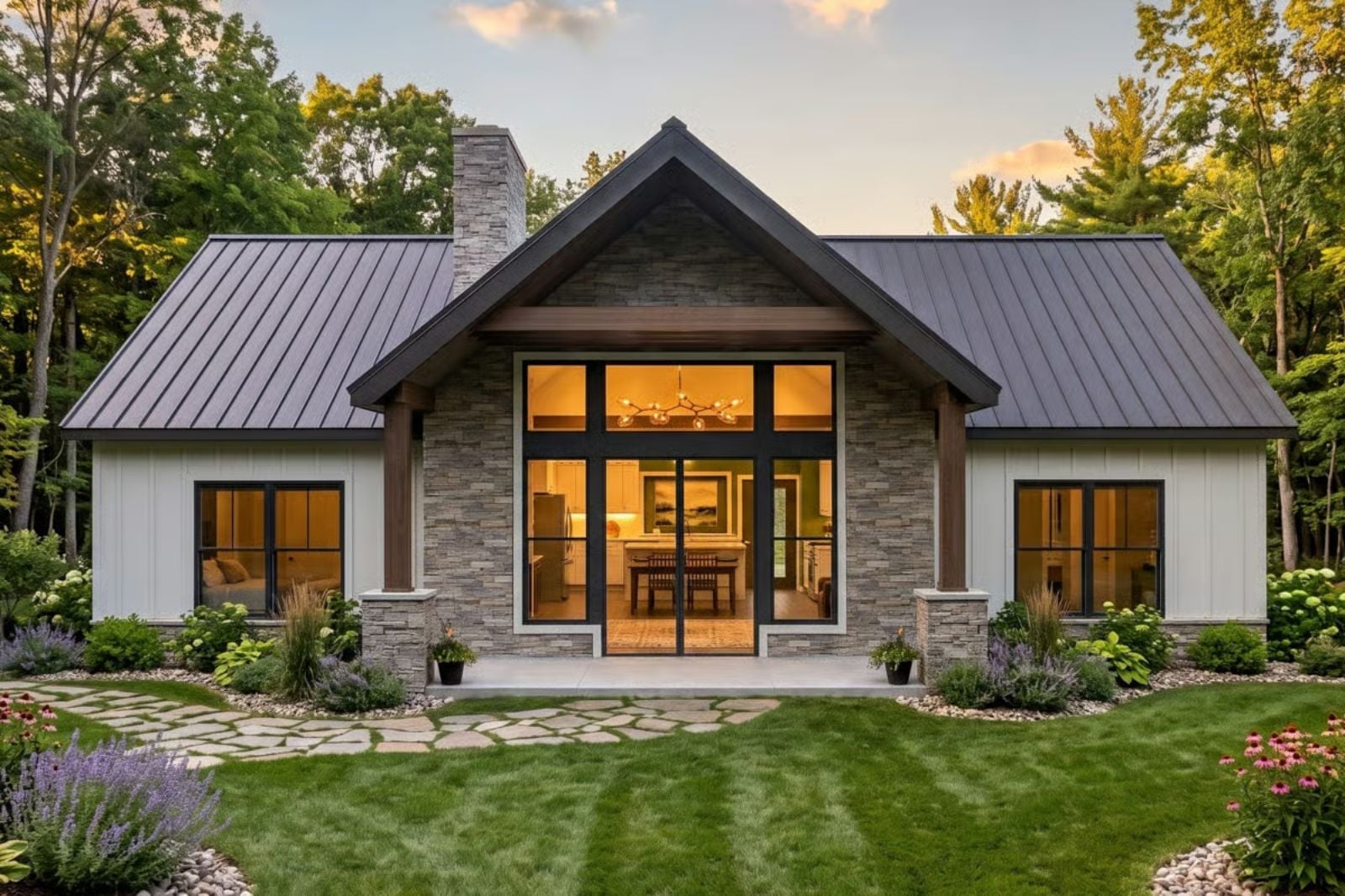 Meadowforge 2-Bedroom Modern Farmhouse with Dual Porches Designed for Couples Who Love a Quiet Morning Coffee More Than Anything (Floor Plan)