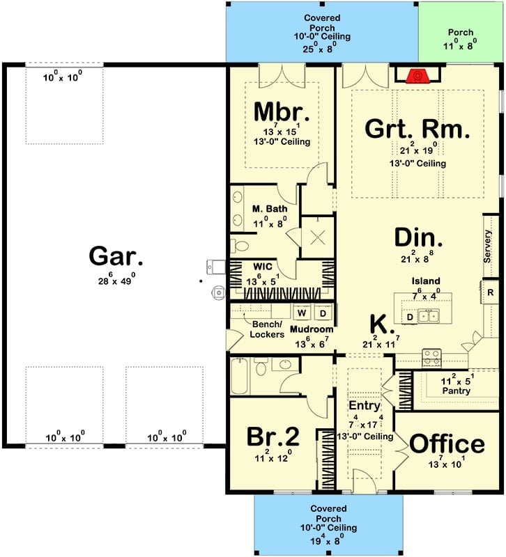 Floor Plan - Main Floor