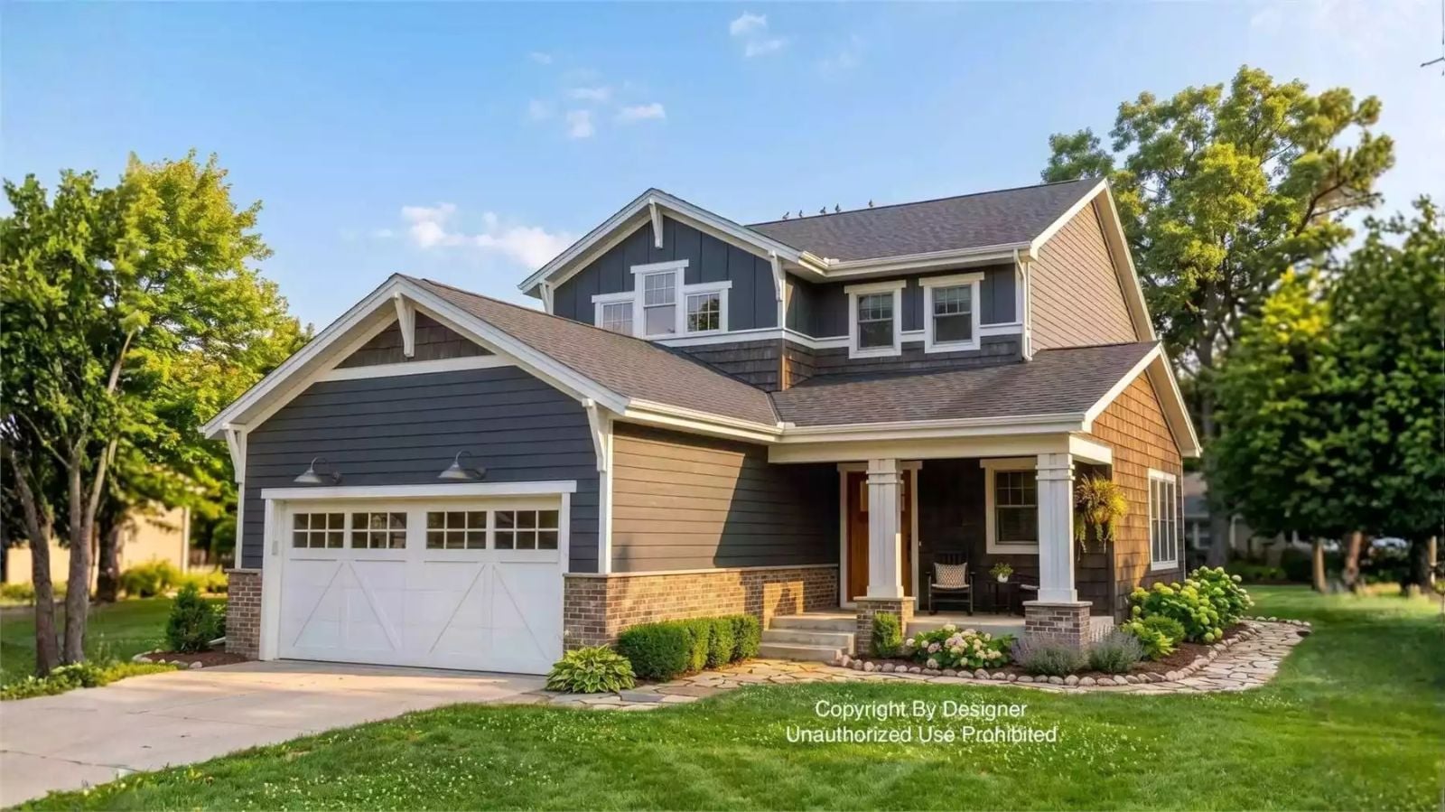 Milford Strand 4-Bedroom Farmhouse with Main-Floor Primary Designed for Parents Who Need One Room the Kids Aren't Allowed In (Floor Plan)
