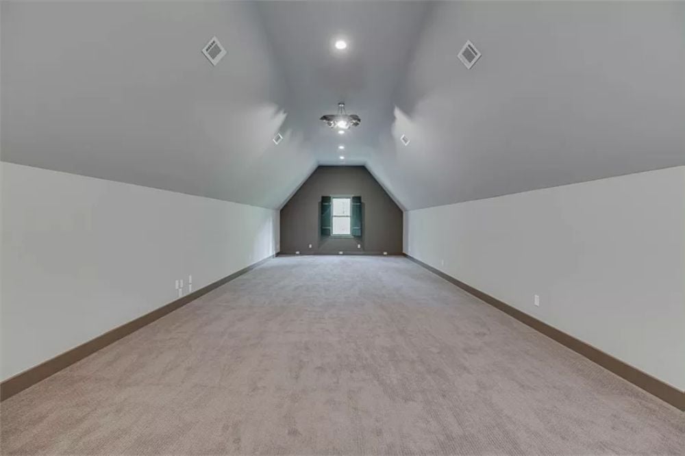 Bonus Room Up Top With Enough Square Footage to Actually Commit To