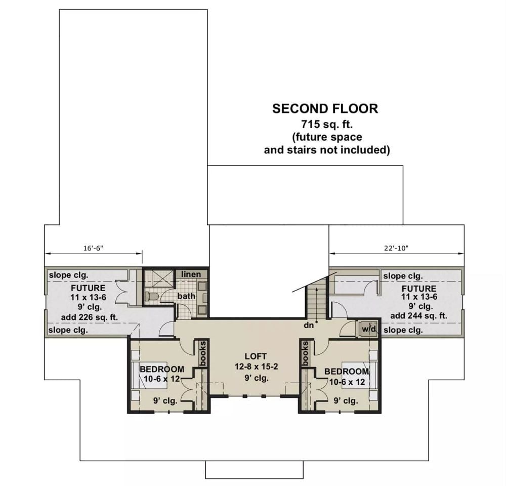 Floor Plan - Second Floor