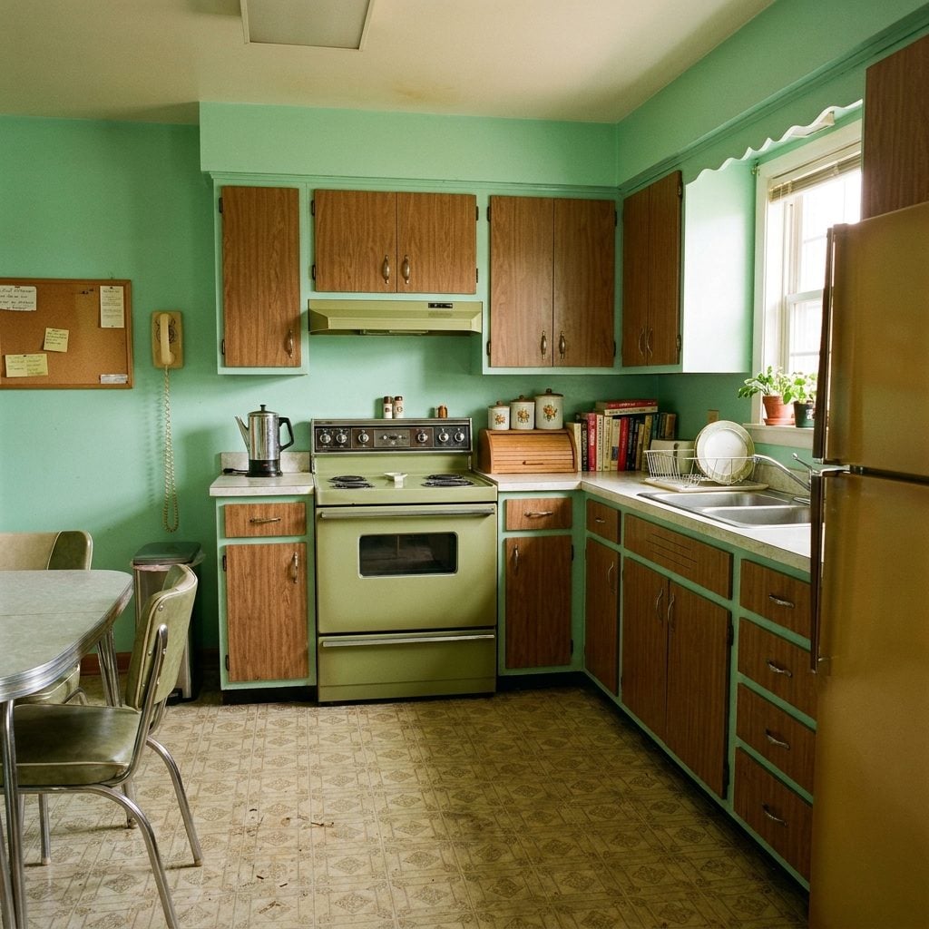 Mint Green Kitchens