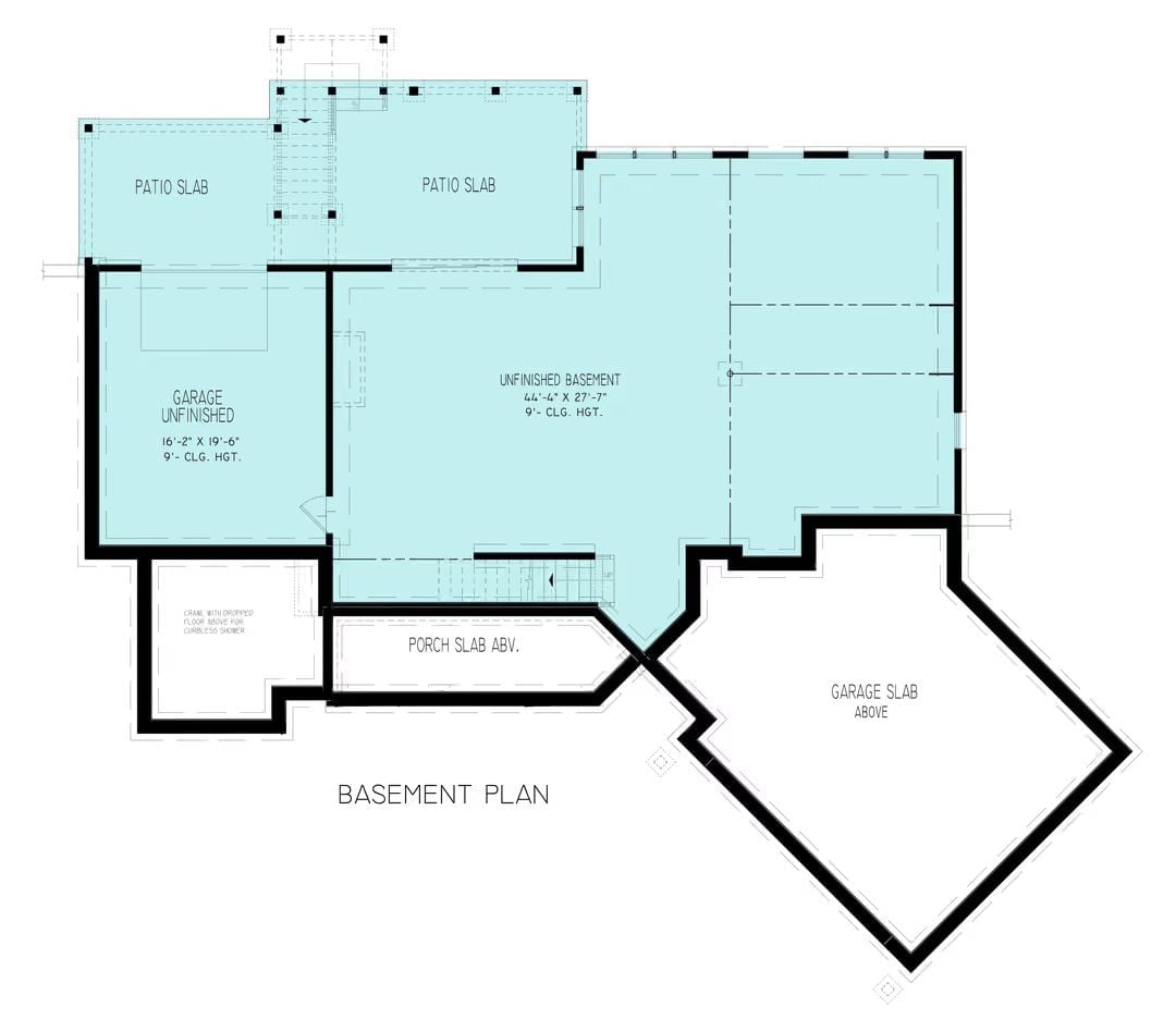 Floor Plan - Basement