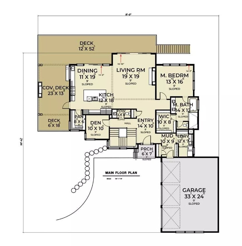 Floor Plan - Main Floor
