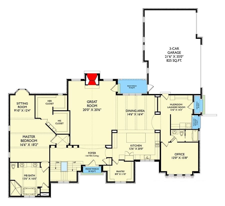 Floor Plan - Main Floor