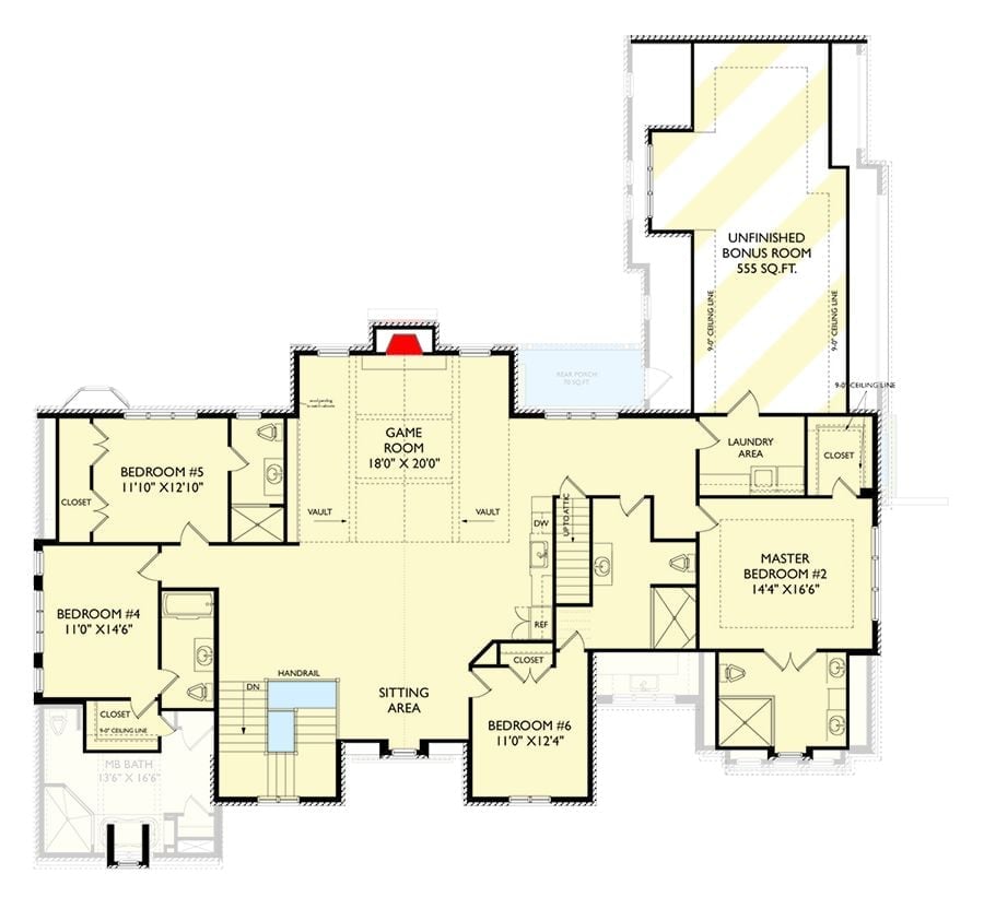 Floor Plan - Second Floor