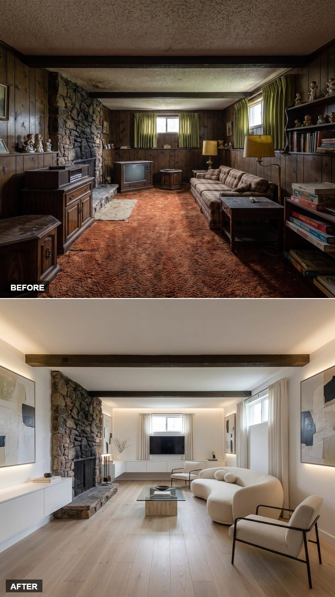 Moody French Quarter with Charcoal Grasscloth Walls, Jewel-Toned Velvet, and Antique Brass