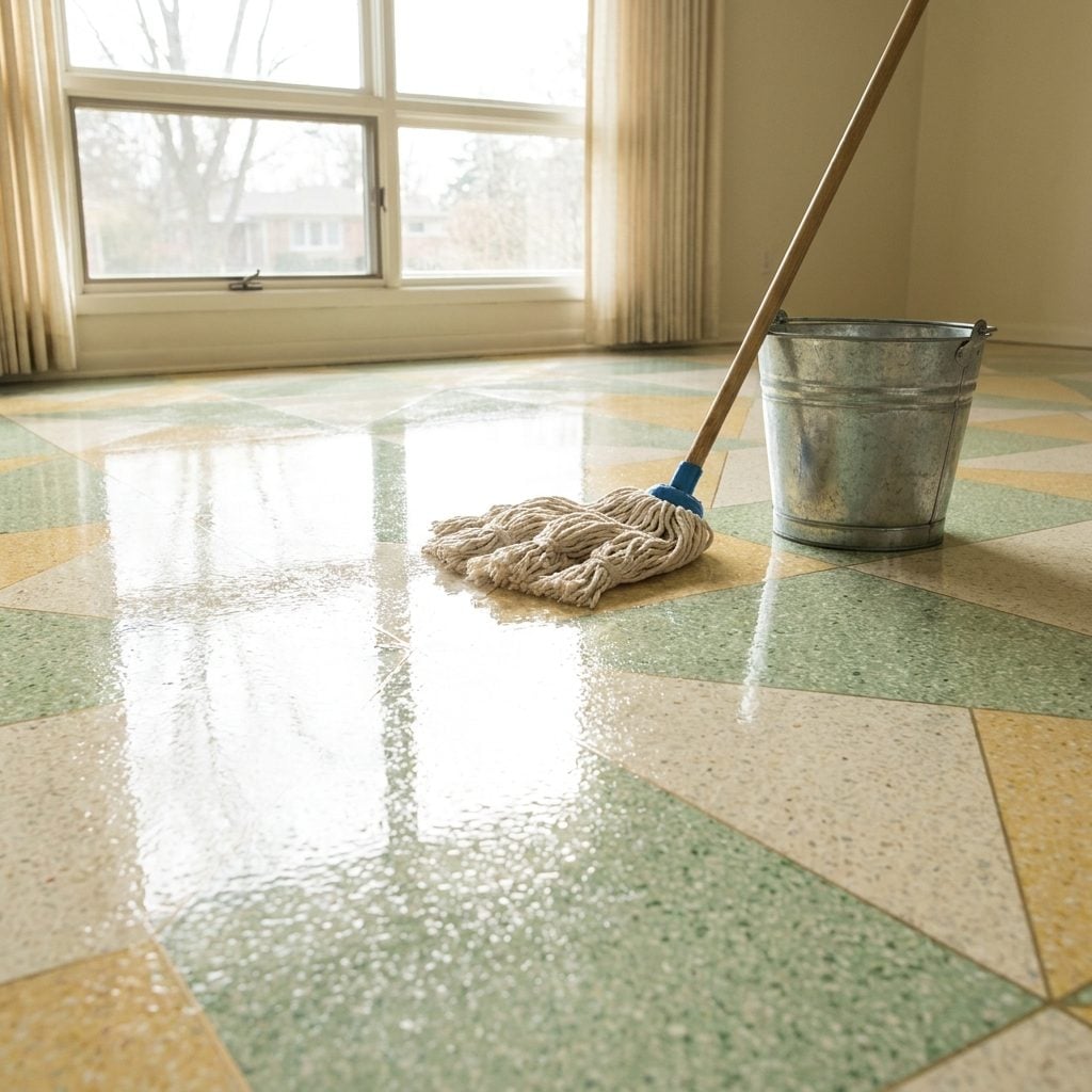 Mop Before the Floor Looks Dirty
