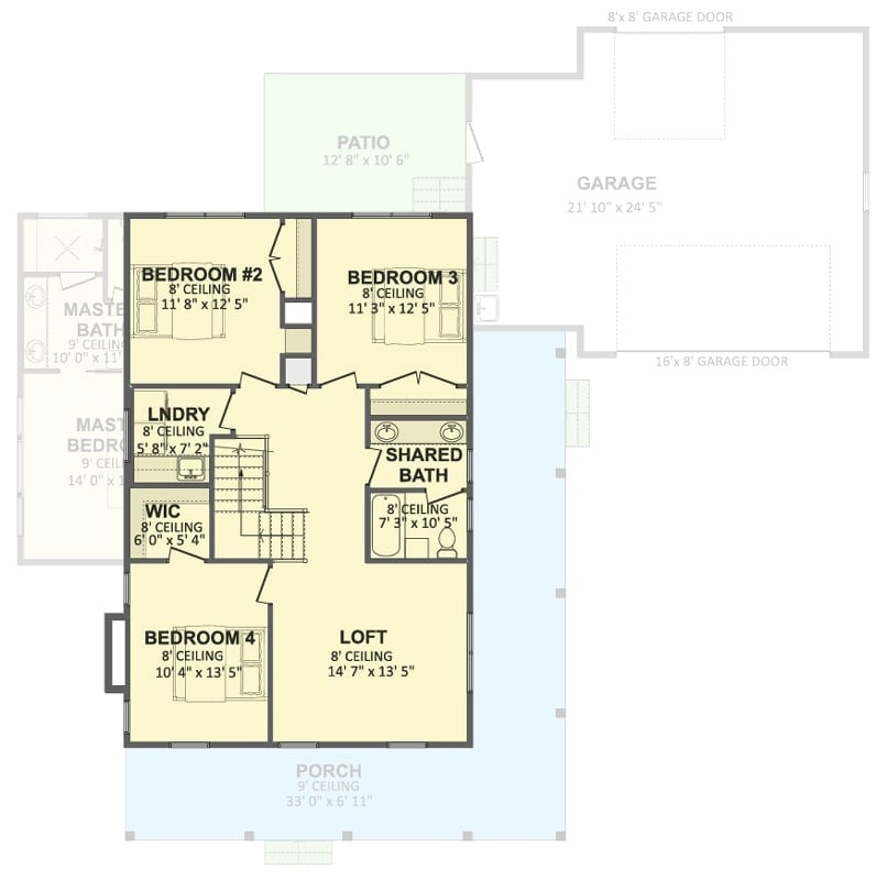 Floor Plan - Second Floor