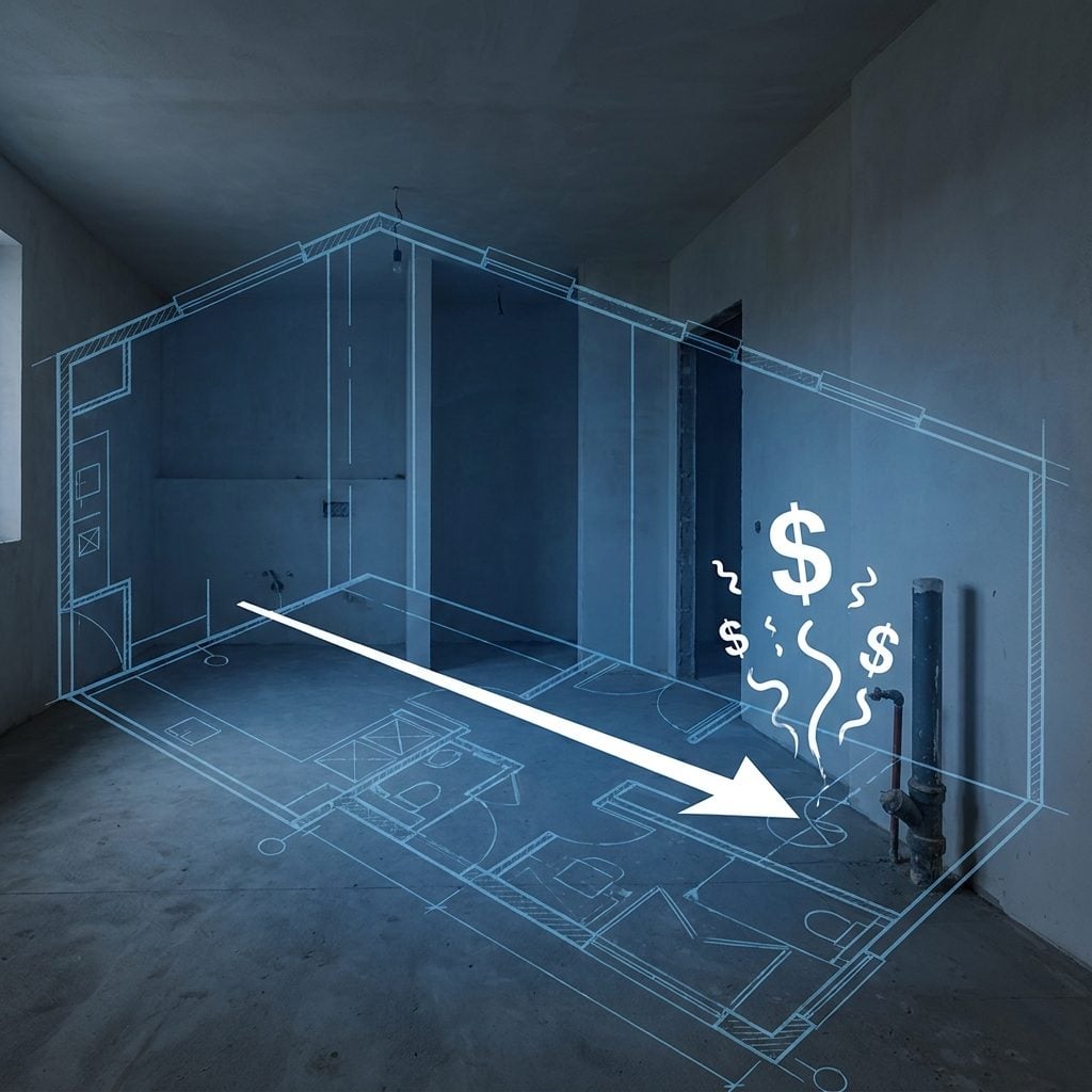 Moving the Toilet Across the Room Just Because the New Layout Looks Better on Paper