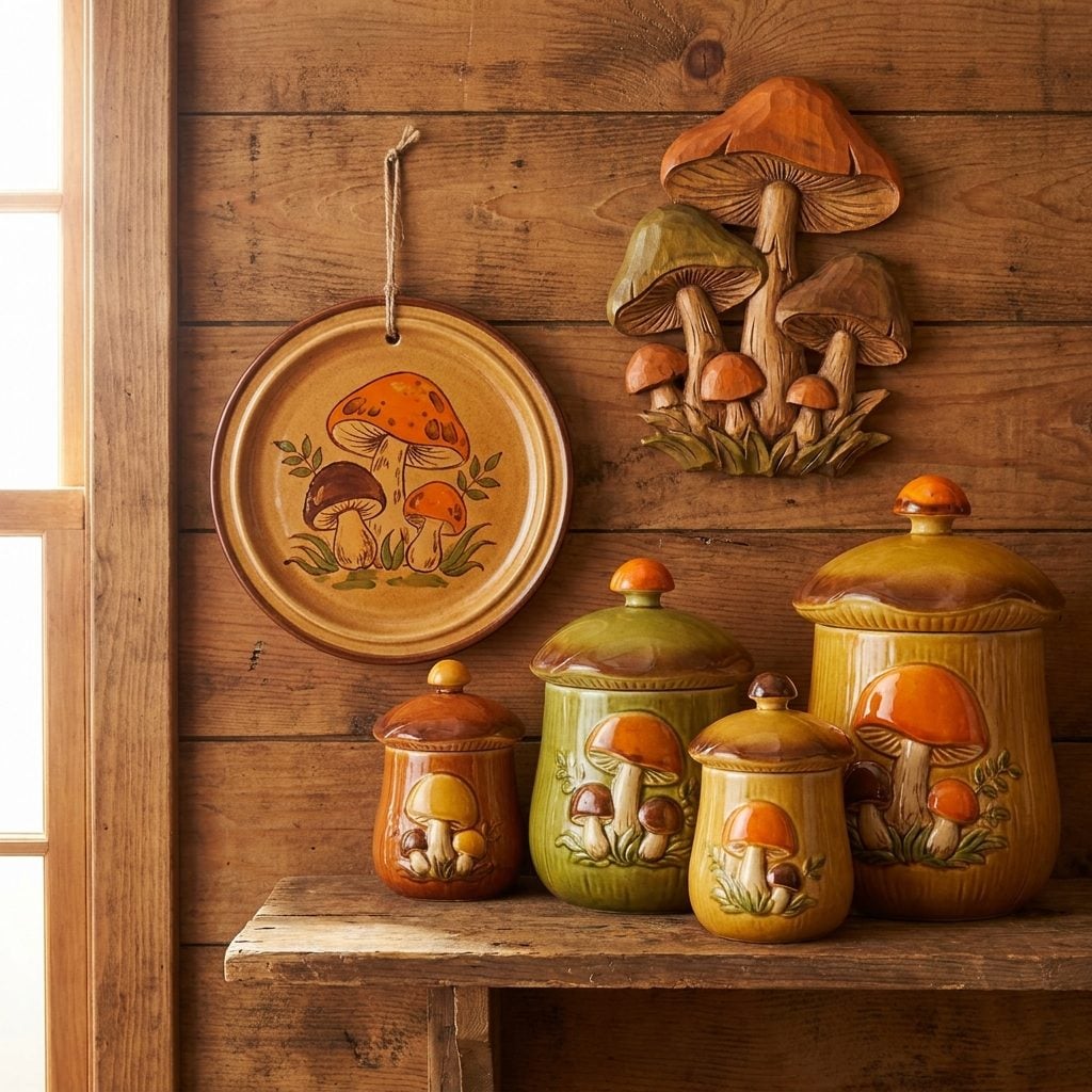 Mushroom Everything, from the Trivet to the Wall Plaque