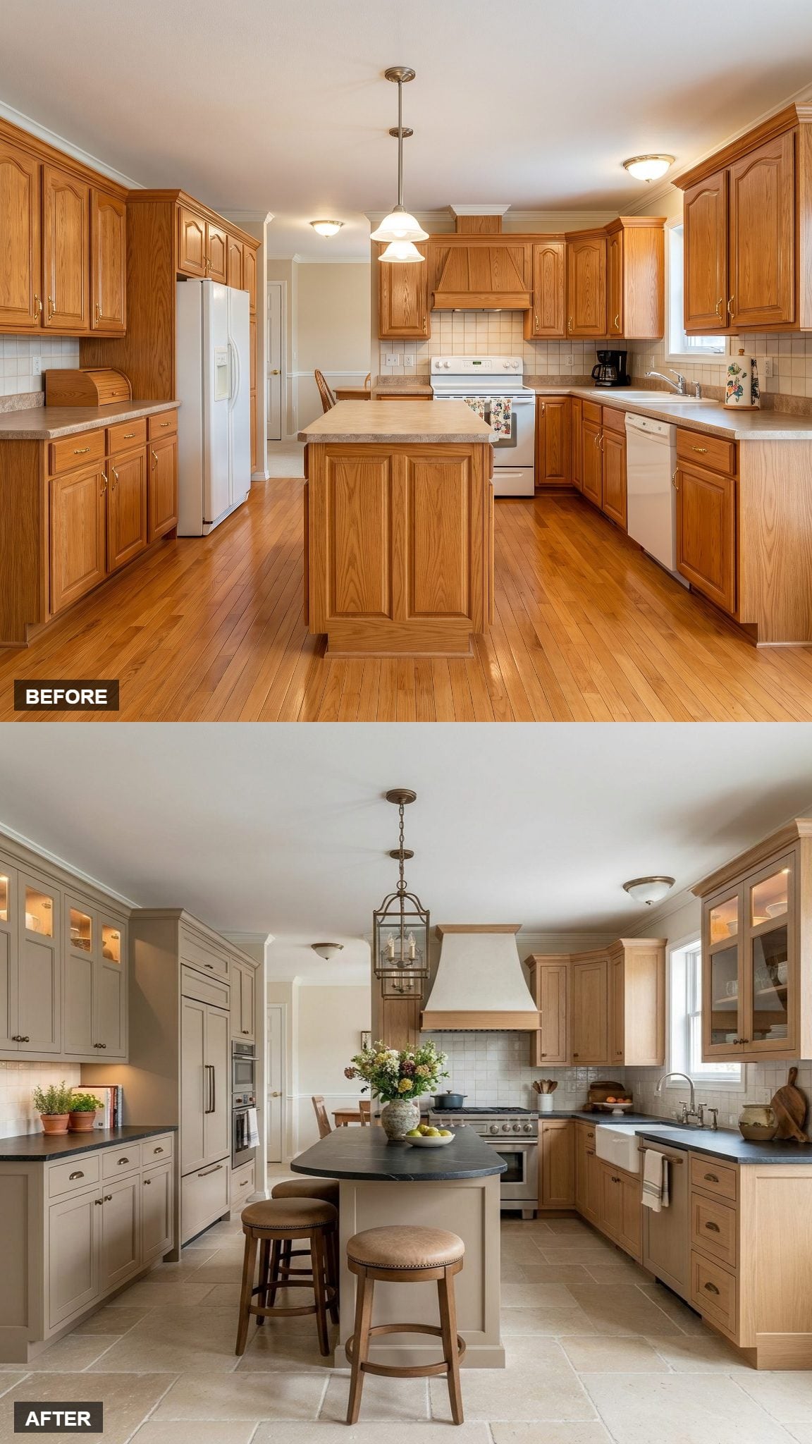 This Dark, Dated 1980s Wet Bar and Rec Room Was Begging for a Total Rethink — See the 27 Before & After Design Ideas