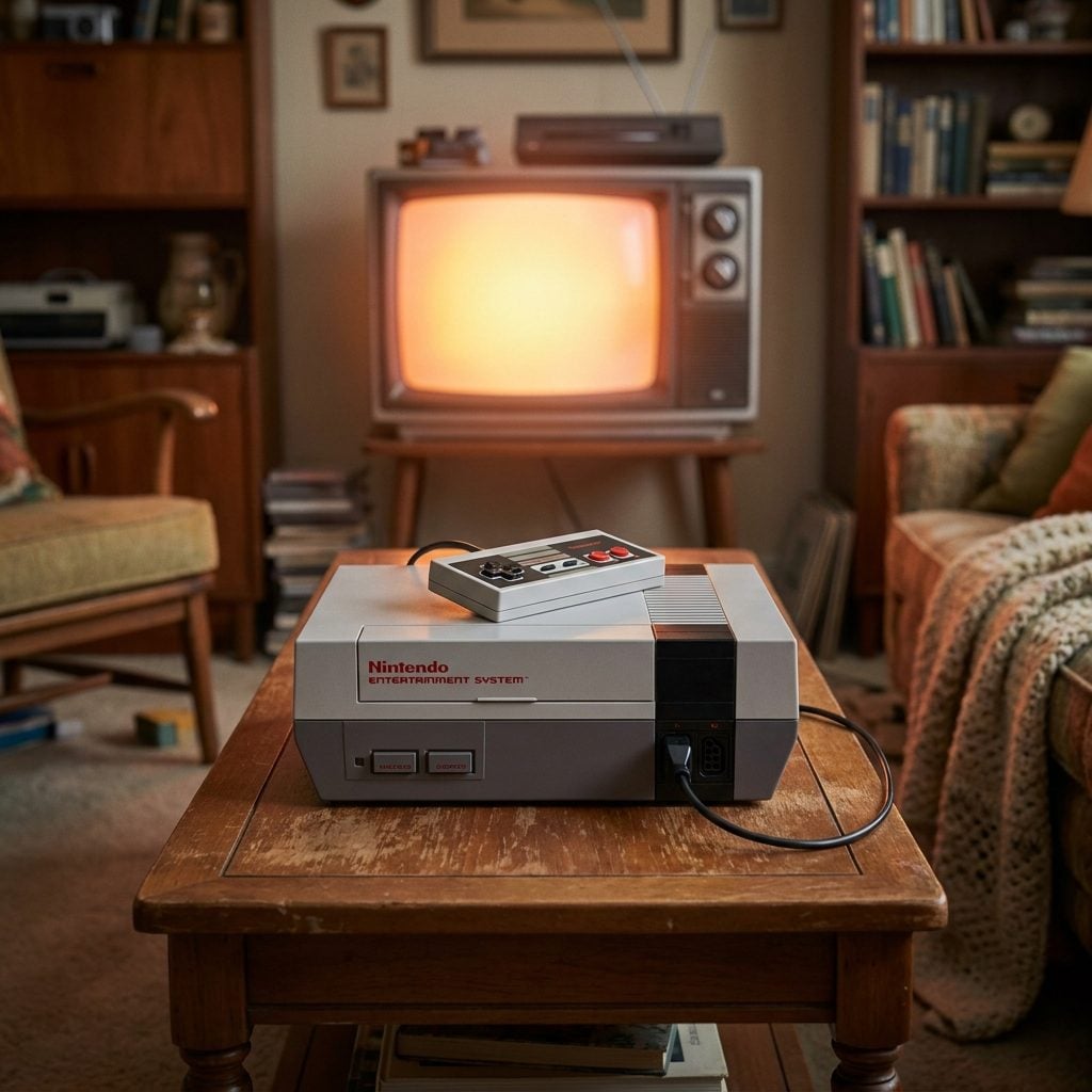 The Nintendo Entertainment System Everyone Took Turns Playing