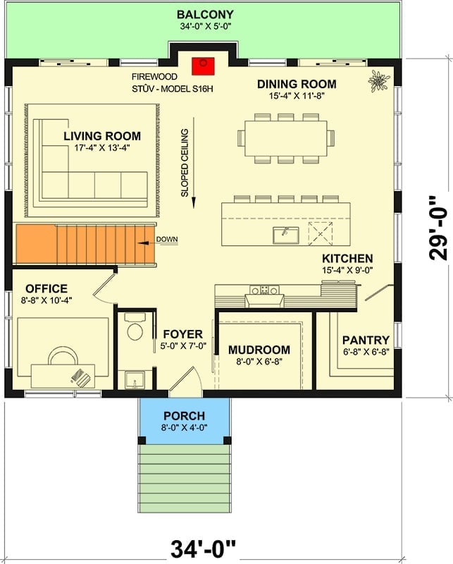 Floor Plan - Main Floor