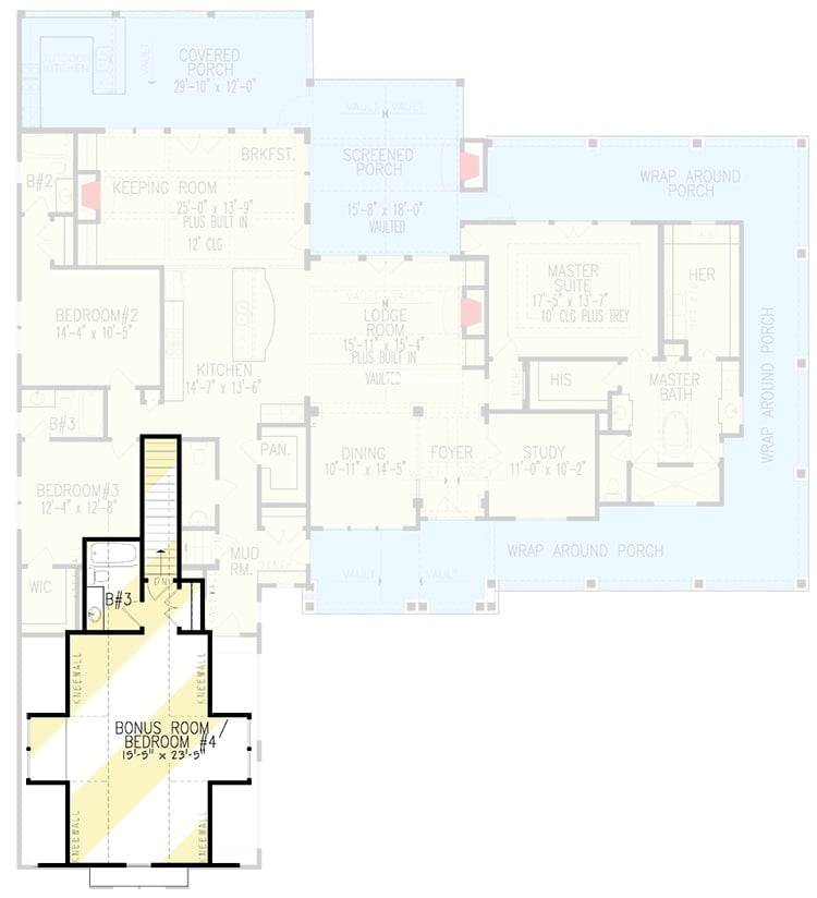 Floor Plan - Bonus Room