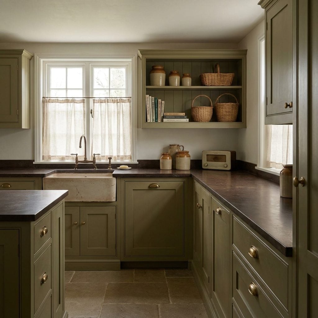 Olive Green and Brown, the Quiet End of the Rainbow