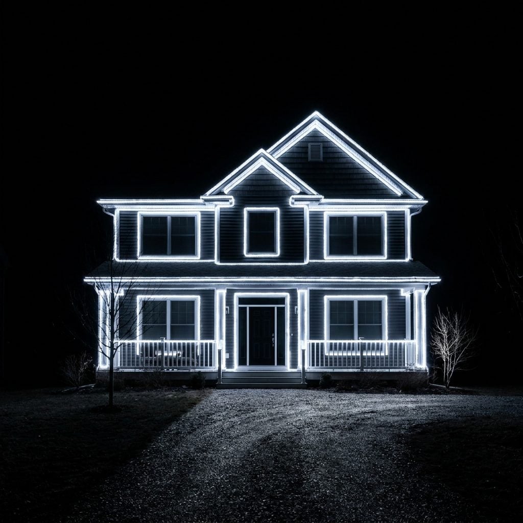 Outlining Every Single Edge Until Your House Looks Like an Airport Runway