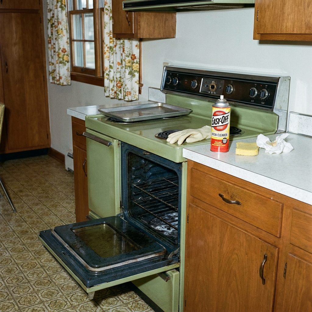 Oven Cleaner: About 79 Cents a Can