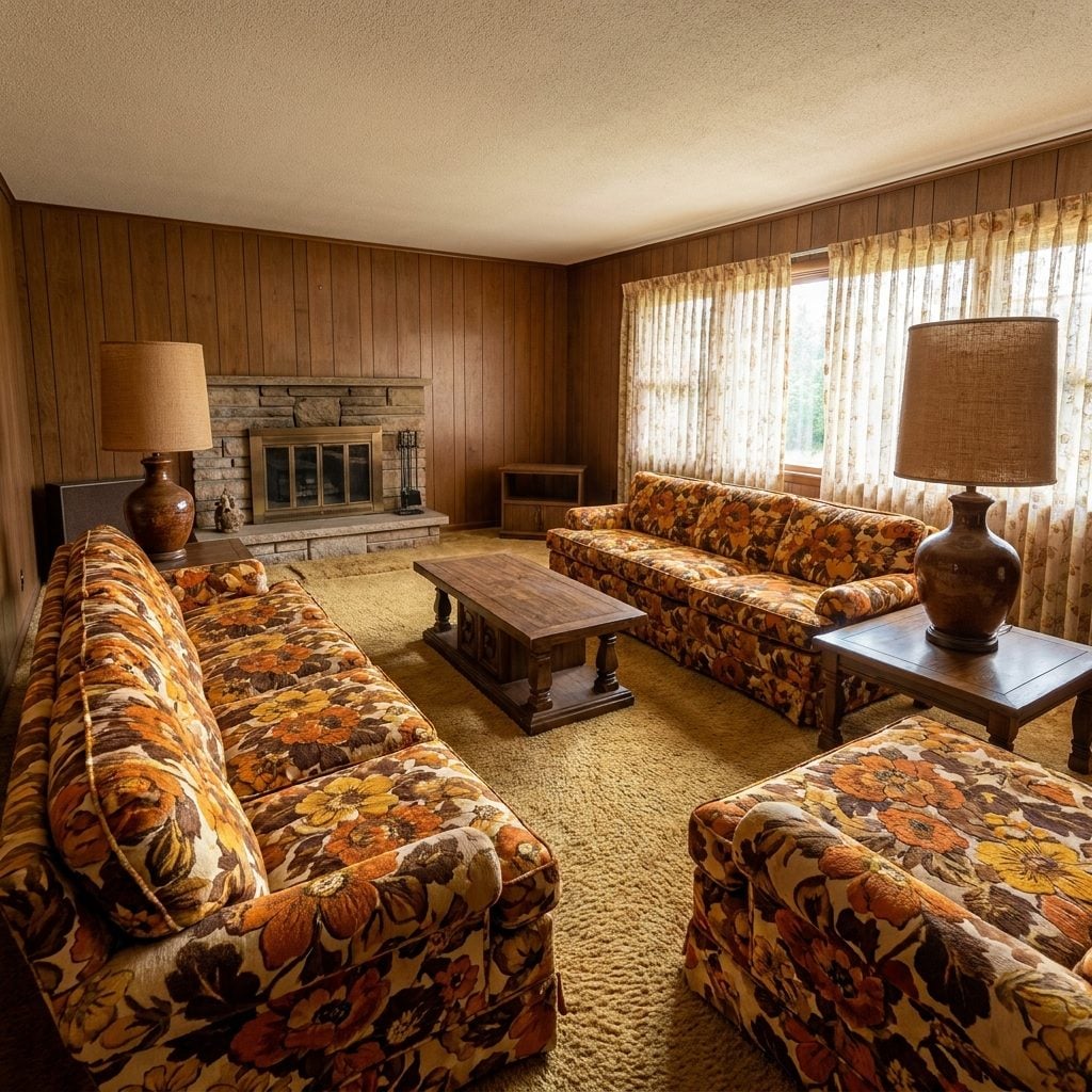 Oversized Floral Sofas