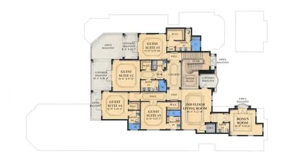 Floor Plan - Second Floor