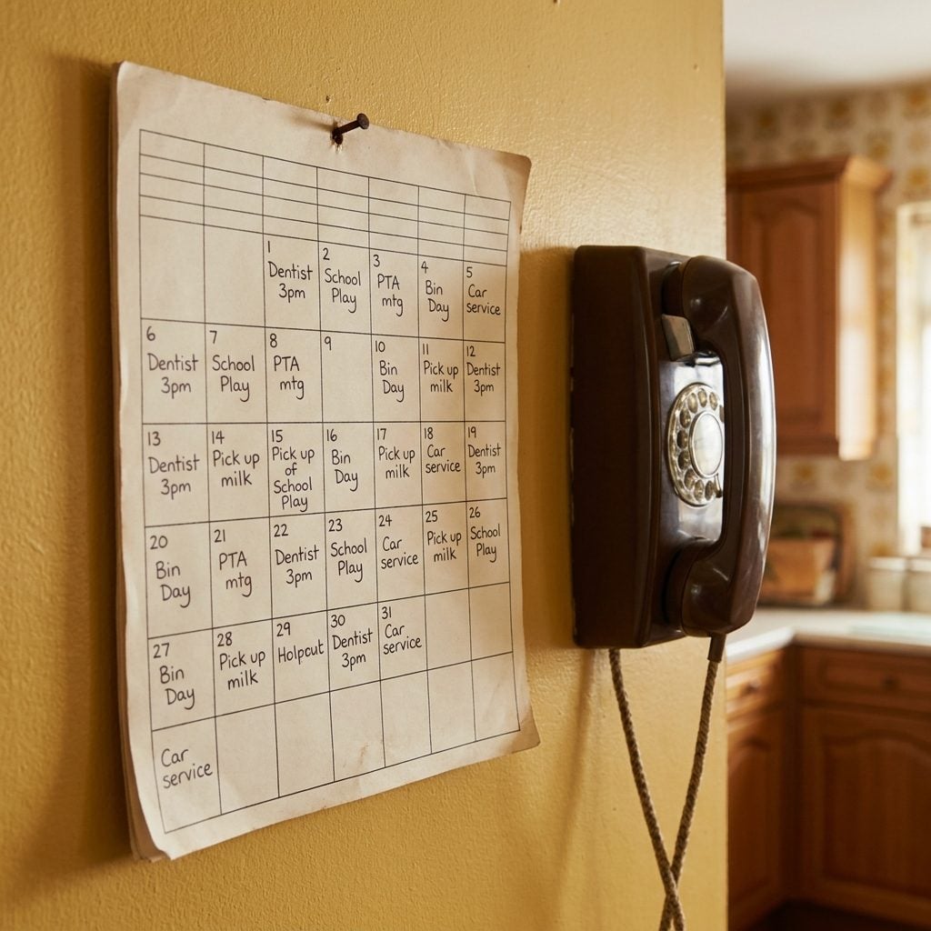 The Paper Family Calendar Buried in Handwritten Notes