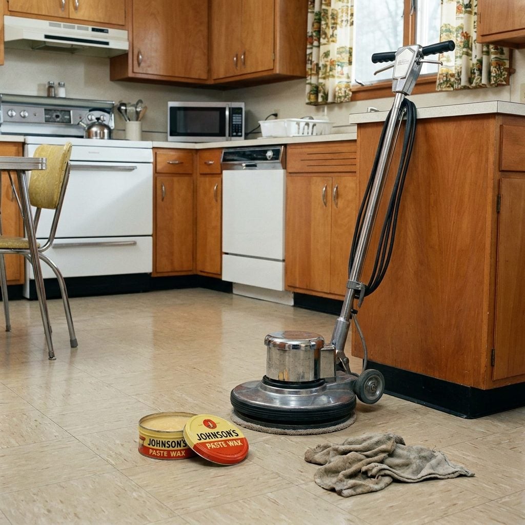 Paste Floor Wax: About 89 Cents a Can in 1963