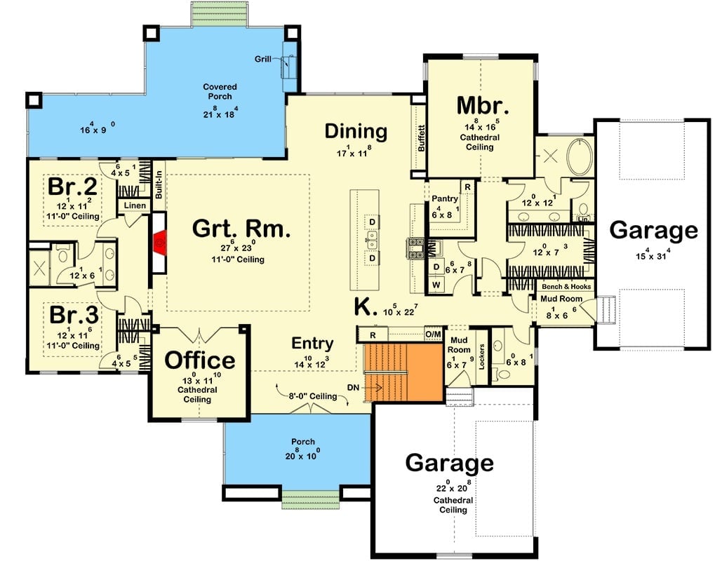 Floor Plan - Main Floor