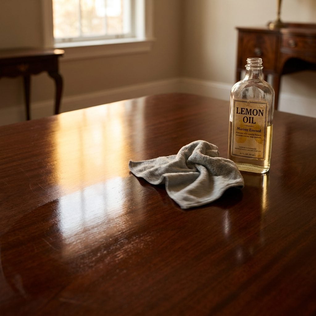 Polish the Wood Furniture Until It Gleamed