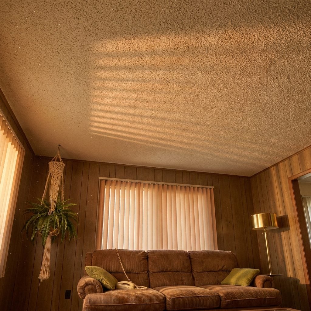The Popcorn Ceiling You Stared At During Long Phone Calls