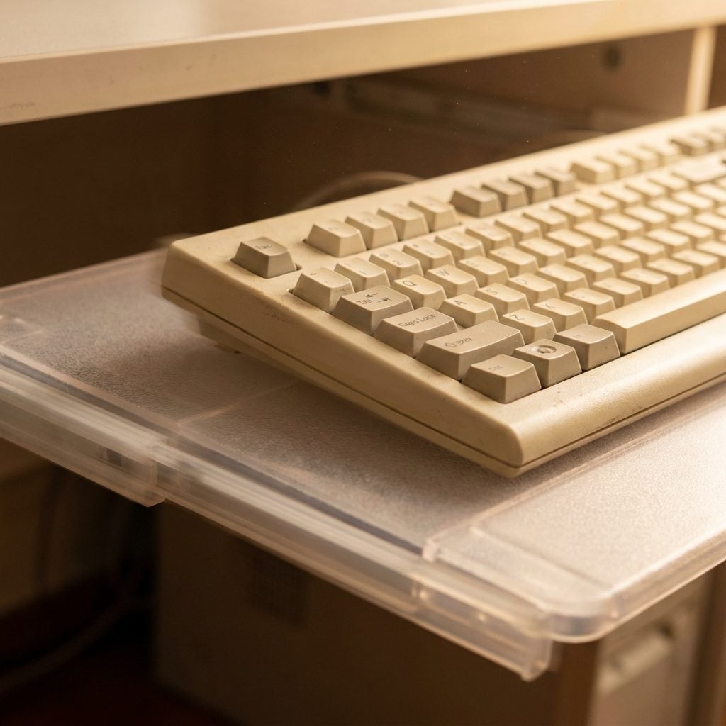 The Pull-Out Keyboard Tray That Rattled