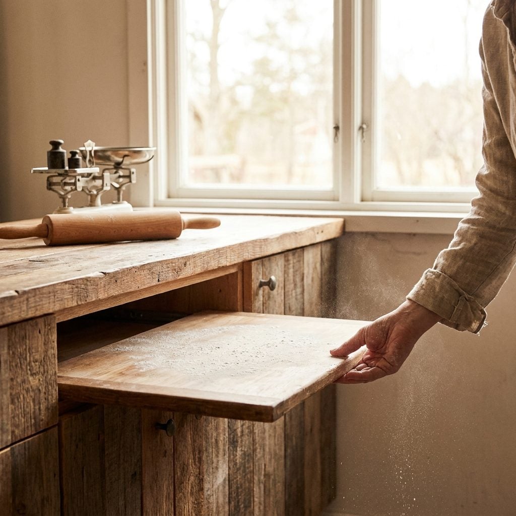 The Pull-Out Pastry Board That Gave You a Rolling Surface in Two Seconds