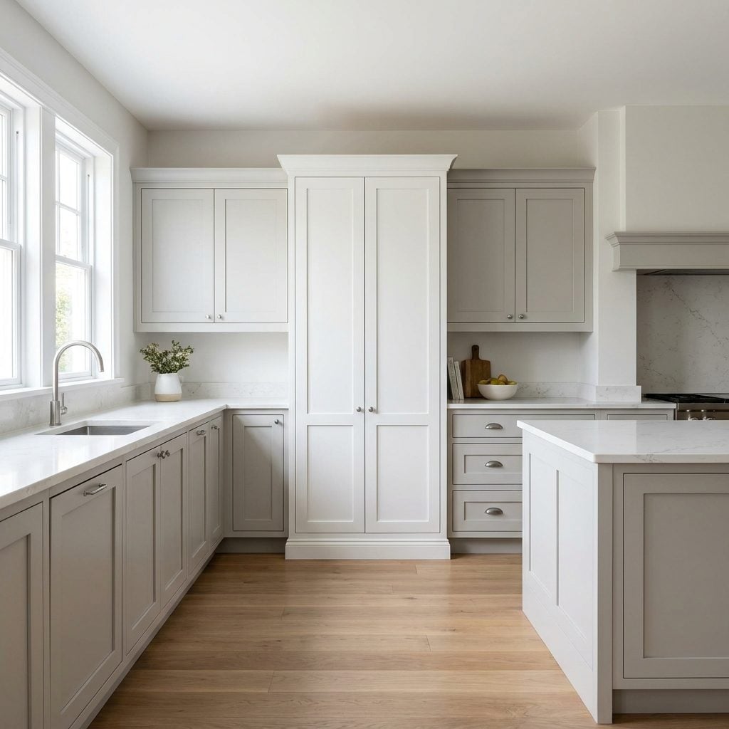 Putting a Tall Pantry Cabinet in the Middle of a Counter Run
