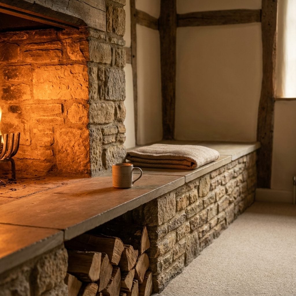 The Raised Hearth Everyone Sat On