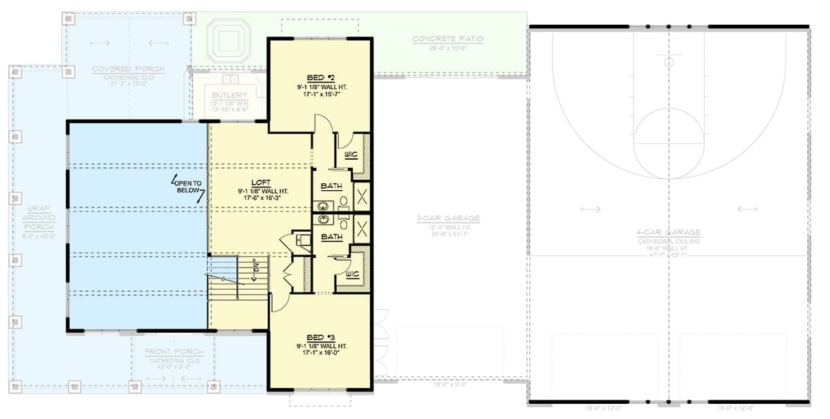Floor Plan - Second Floor