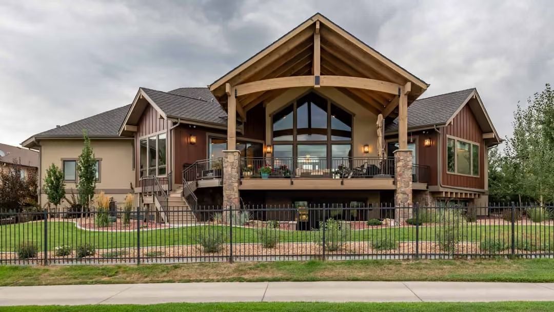 Exposed Timber Frame Porch Built to Make Every Other Roof on the Block Feel Ordinary