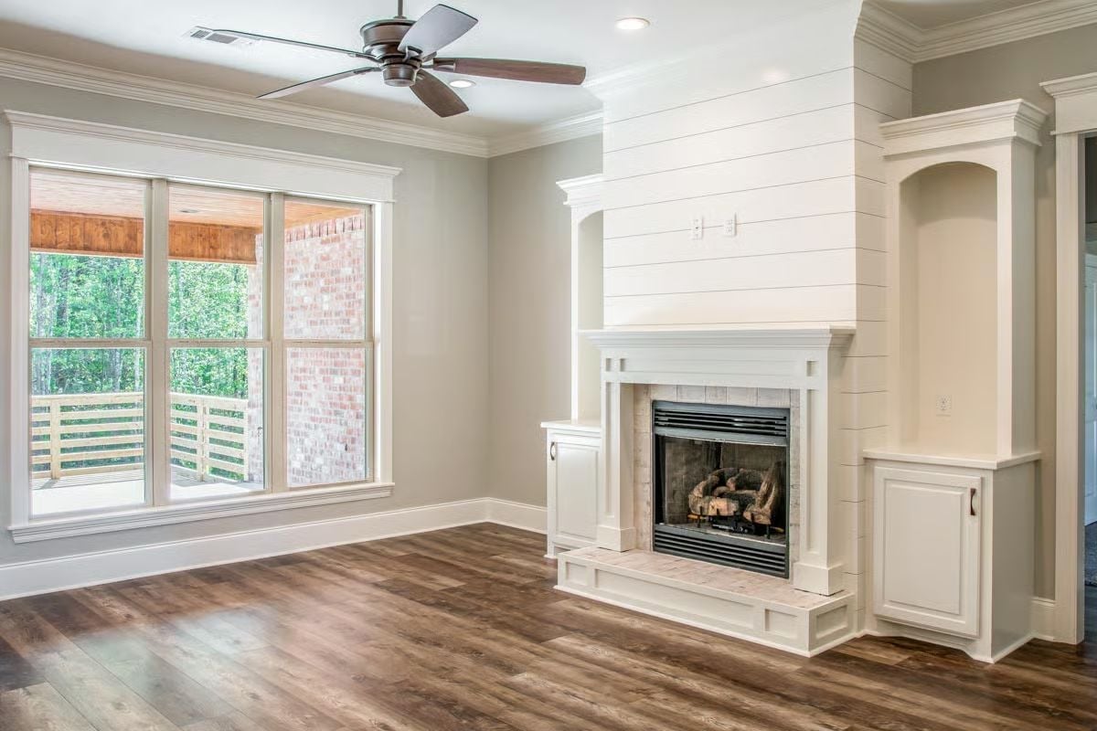 Shiplap, Built-Ins, and a Fireplace That Actually Gets Used