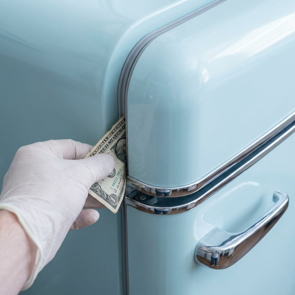 The Refrigerator Whose Rubber Door Seal Was Replaced by Hand