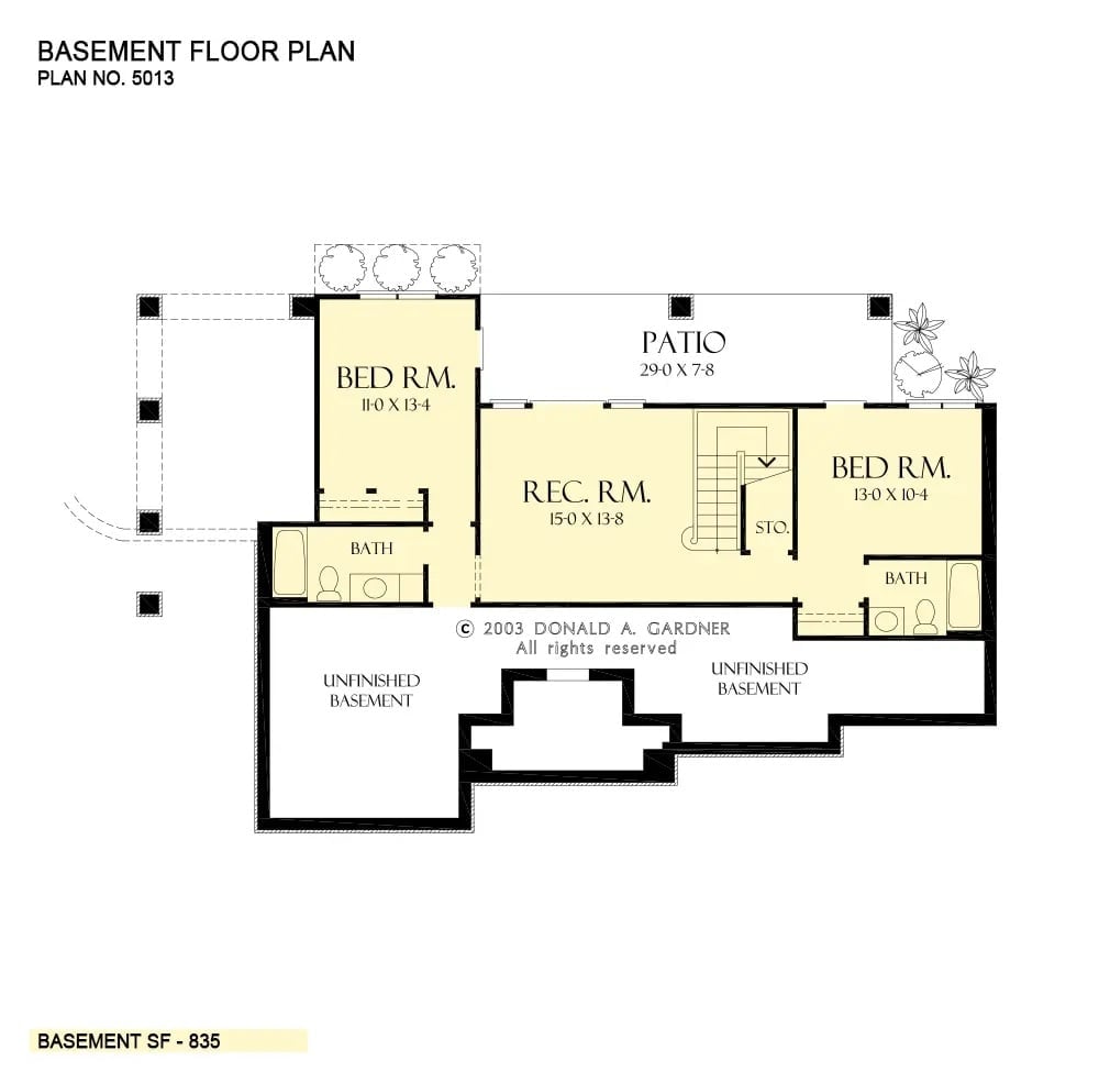 Floor Plan - Basement