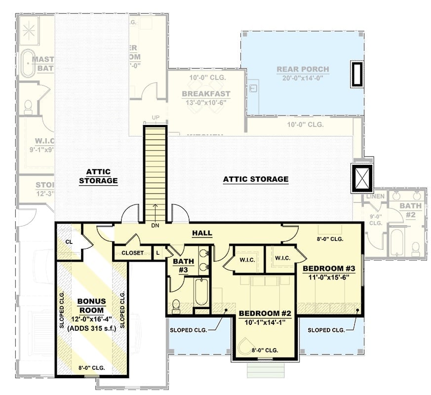 Floor Plan - Second Floor