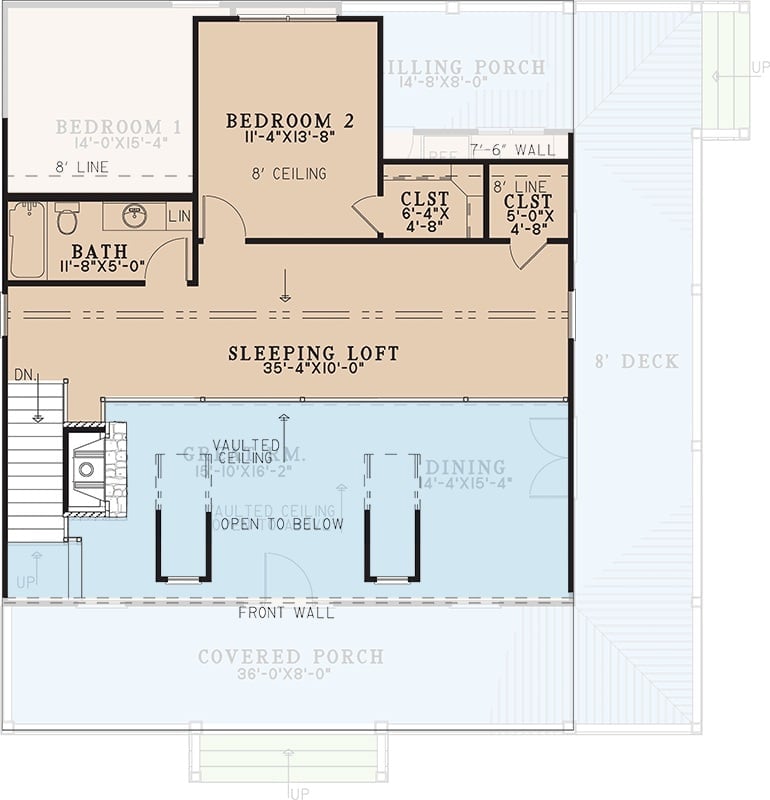 Floor Plan - Second Floor